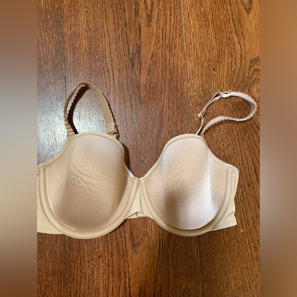 Thirdlove 24/7 Everyday T-Shirt Bra size 34D ~ Nude Essentials 34 D barely worn - Picture 6 of 8